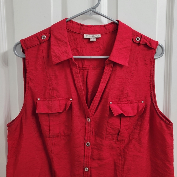 Roz & Ali Tank Top Blouse - Picture 2 of 8